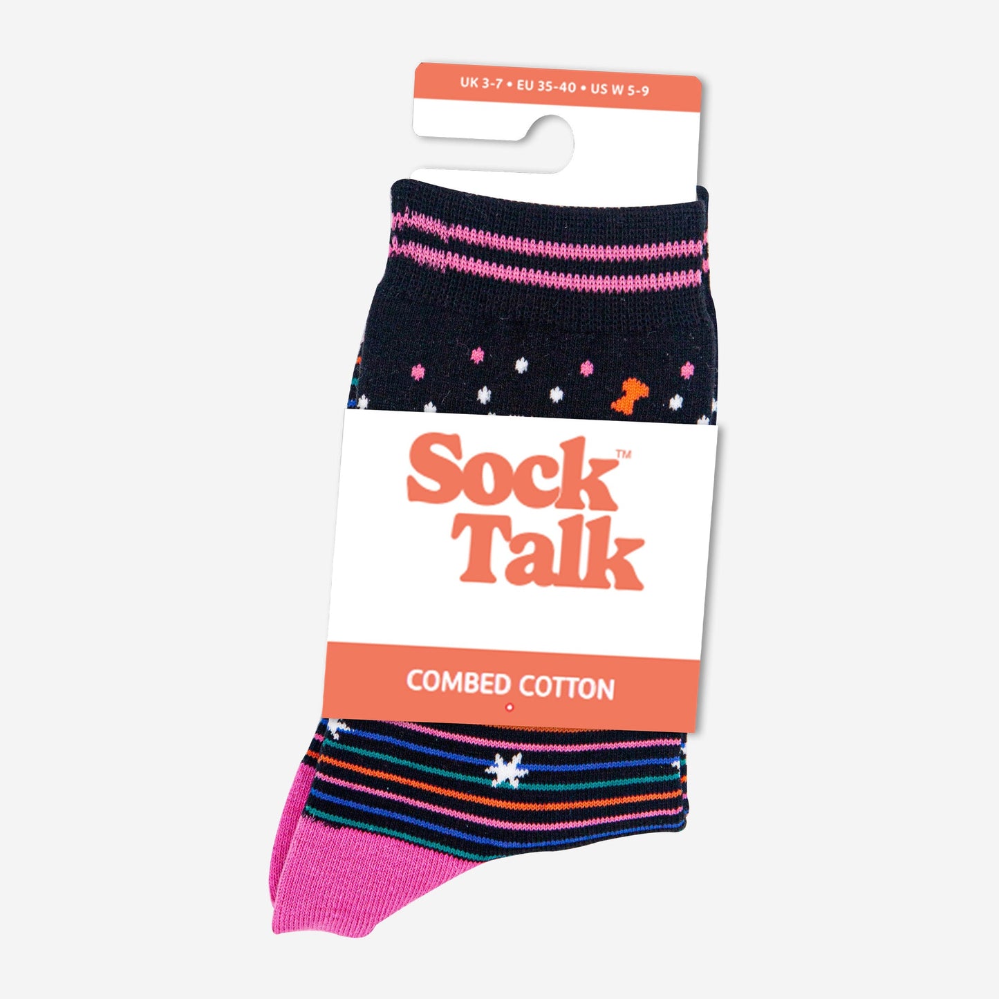 womens-combed-cotton-ankle-socks-black-get-fizzical-in-sock-talk-packaging