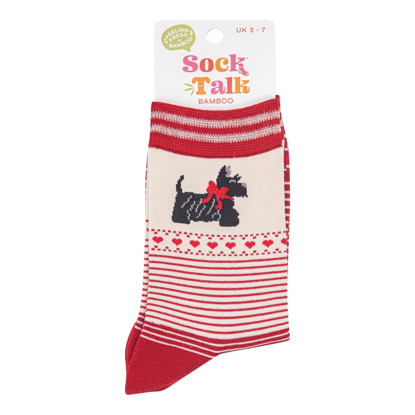 womens-bamboo-socks-cream-red-scottish-terriers-stripes-in-sock-talk-packaging