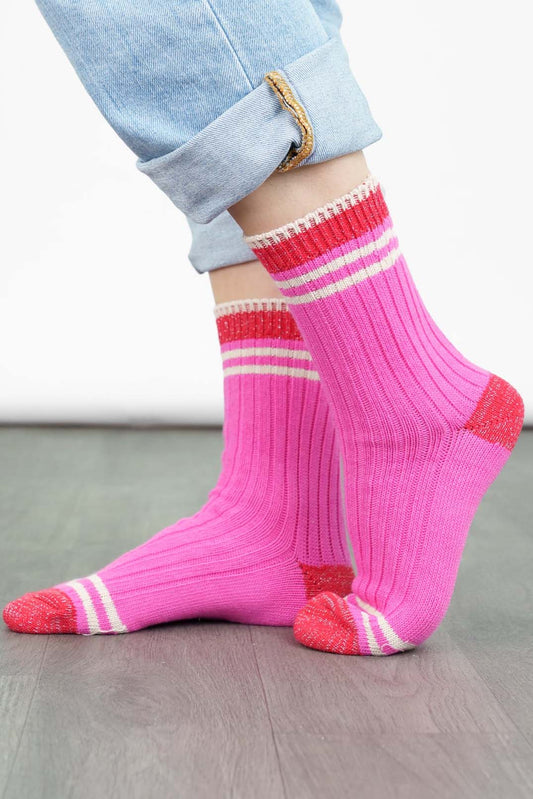 mid-calf-socks-in-pink-and-red