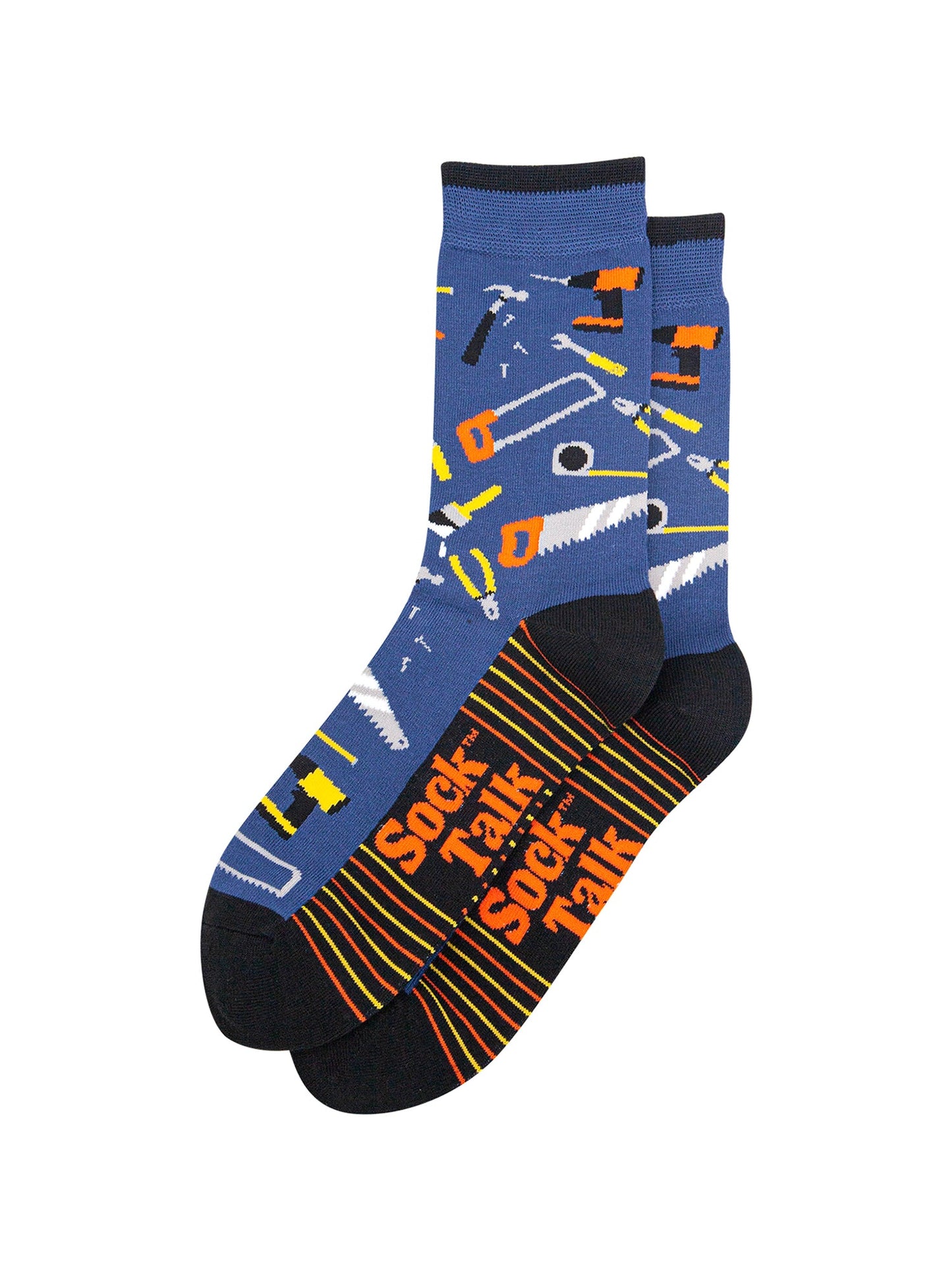 DIY-Tools-Bamboo-Socks-in-Blue-Lying-Flat