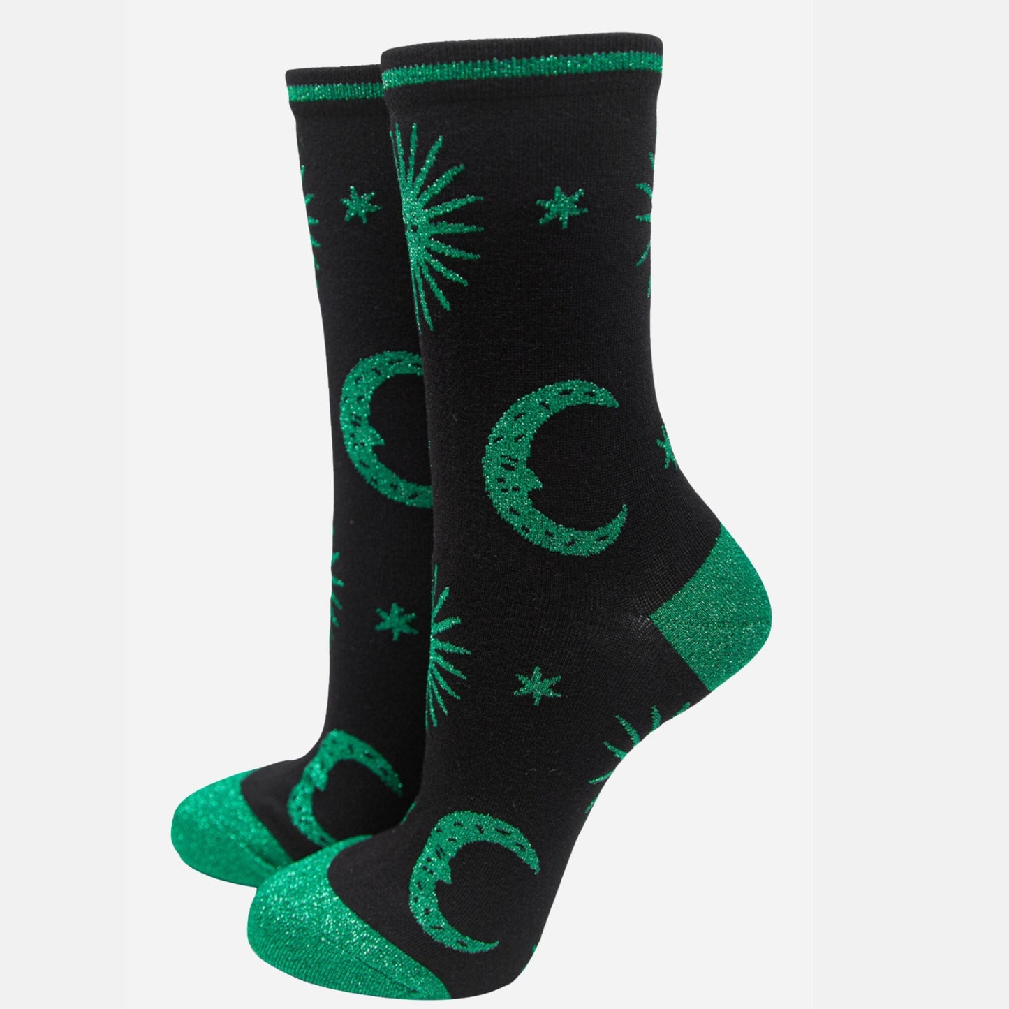 womens-socks-gift-box-black-celestial-green