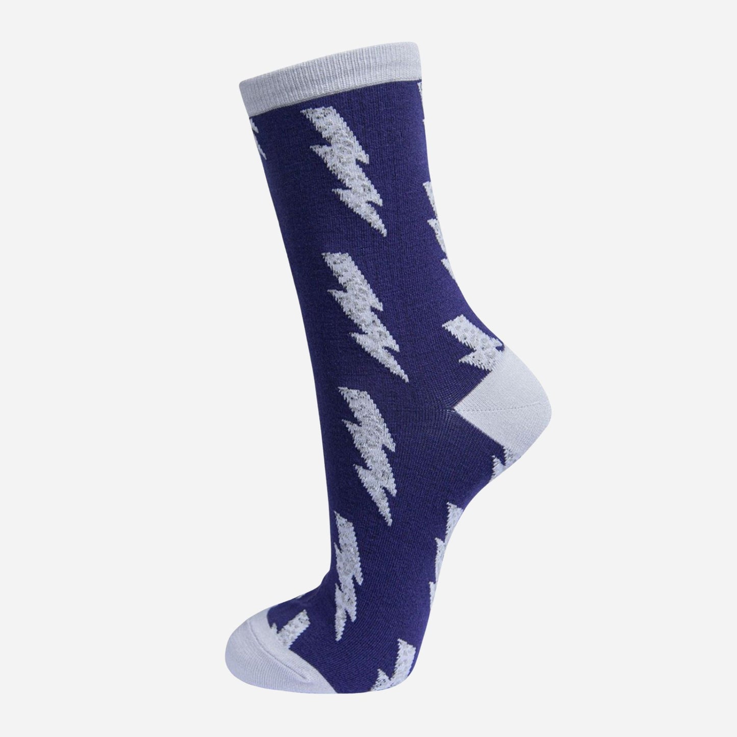 womens-socks-gift-box-pink-lightning-bolts-navy