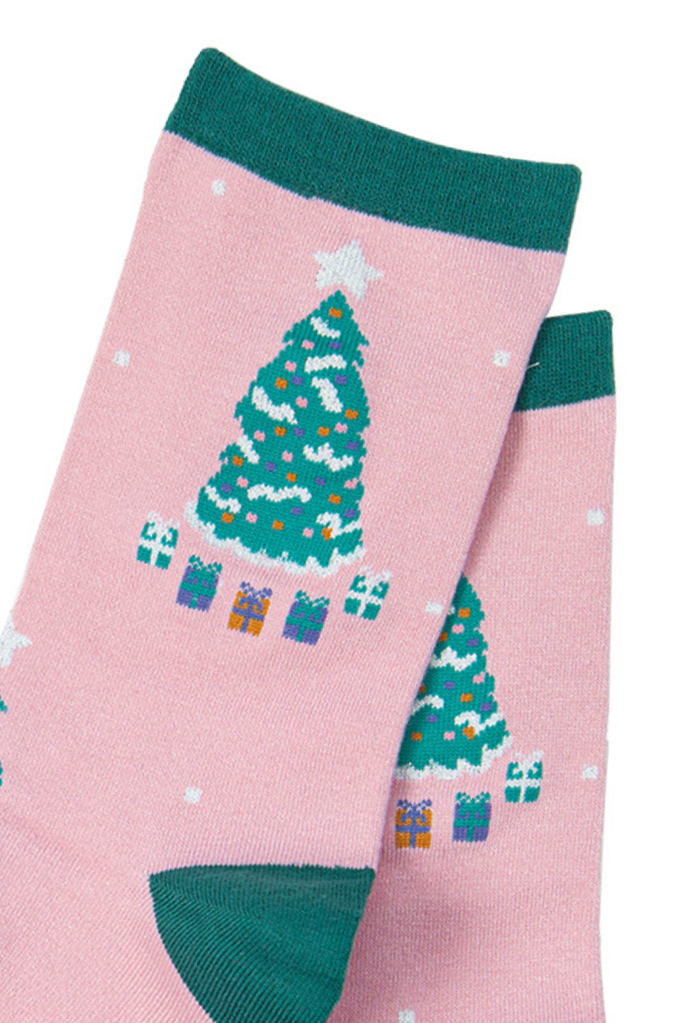 close up of the christmas tree