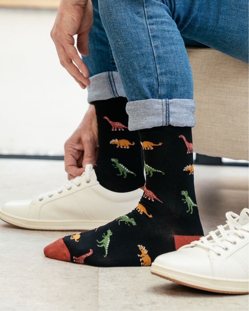 Dinosaur Socks Edit