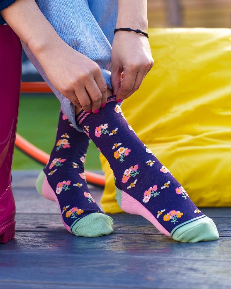 Women's Floral Socks