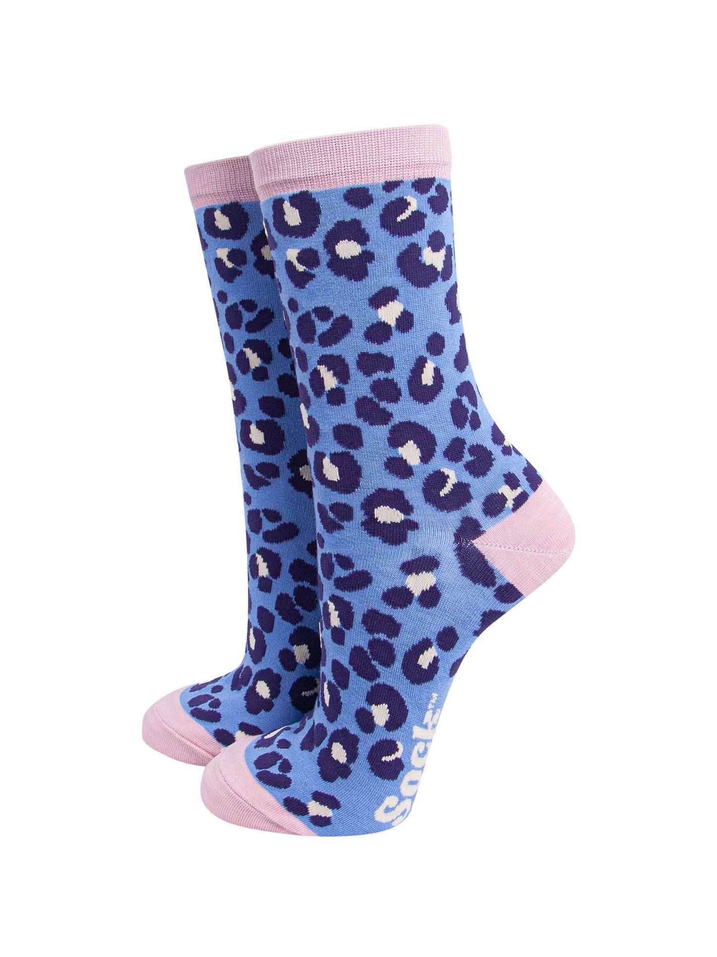 Llama Leopard Bamboo Socks Gift Set