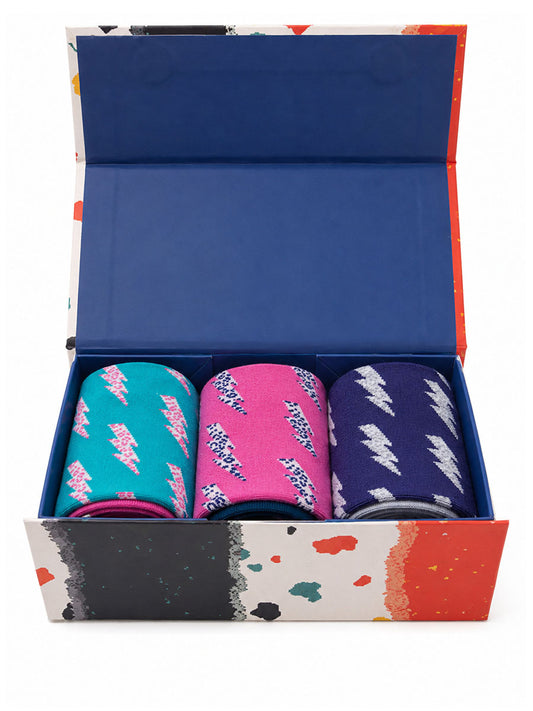 womens-socks-gift-box-pink-lightning-bolts