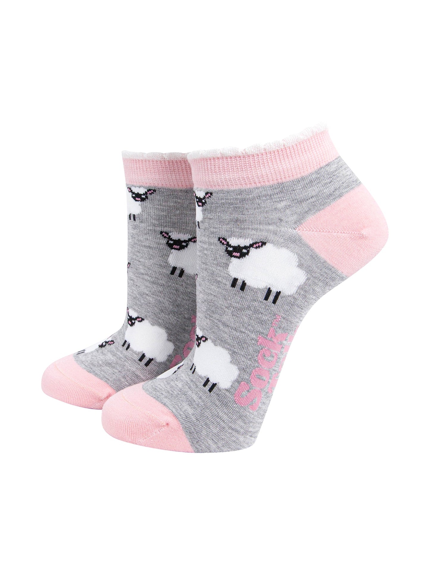 Sheep-Bamboo-Trainer-Socks-in-Grey-Marl-Mannequin