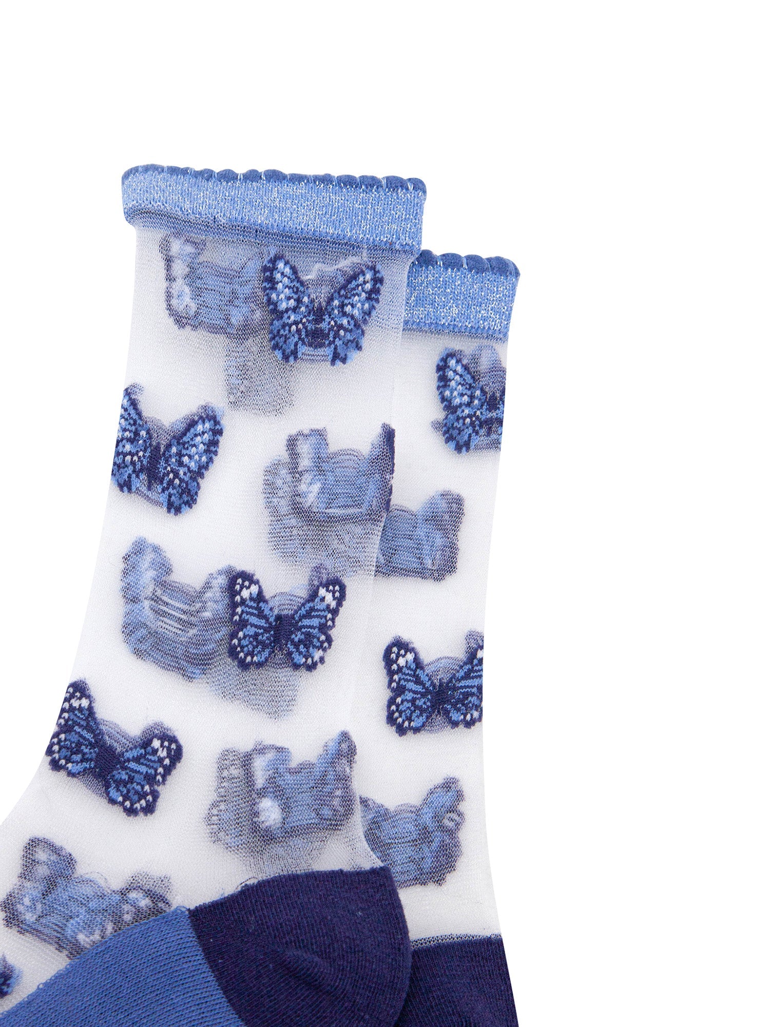 Butterflies-Combed-Cotton-Sheer-Pop-Socks-in-Blue-Closeup