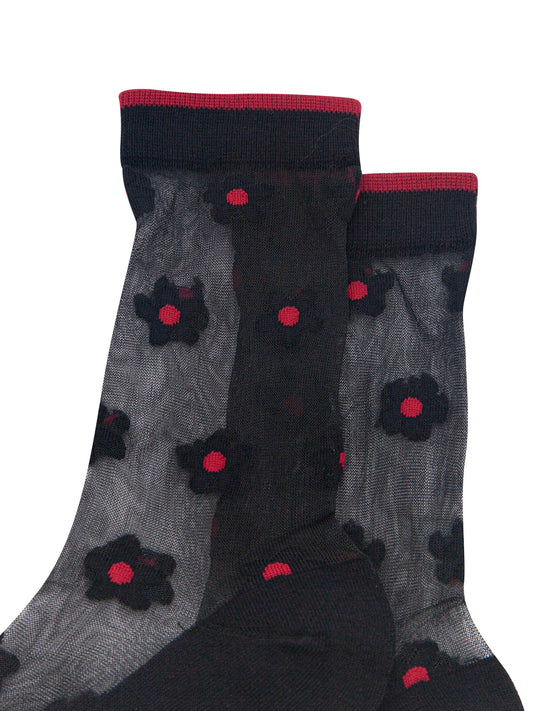 Daisy-Sheer-Socks-in-Black-Close-Up