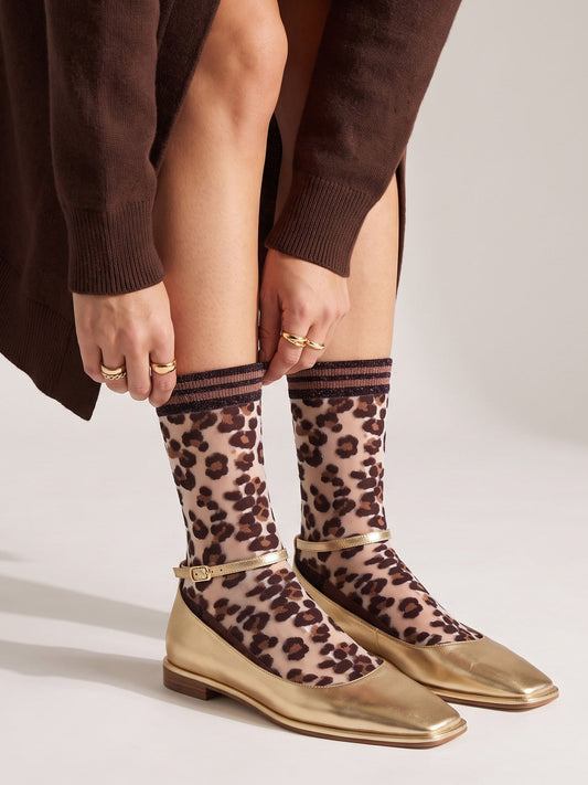 Leopard-Print-Sheer-Socks-in-Brown