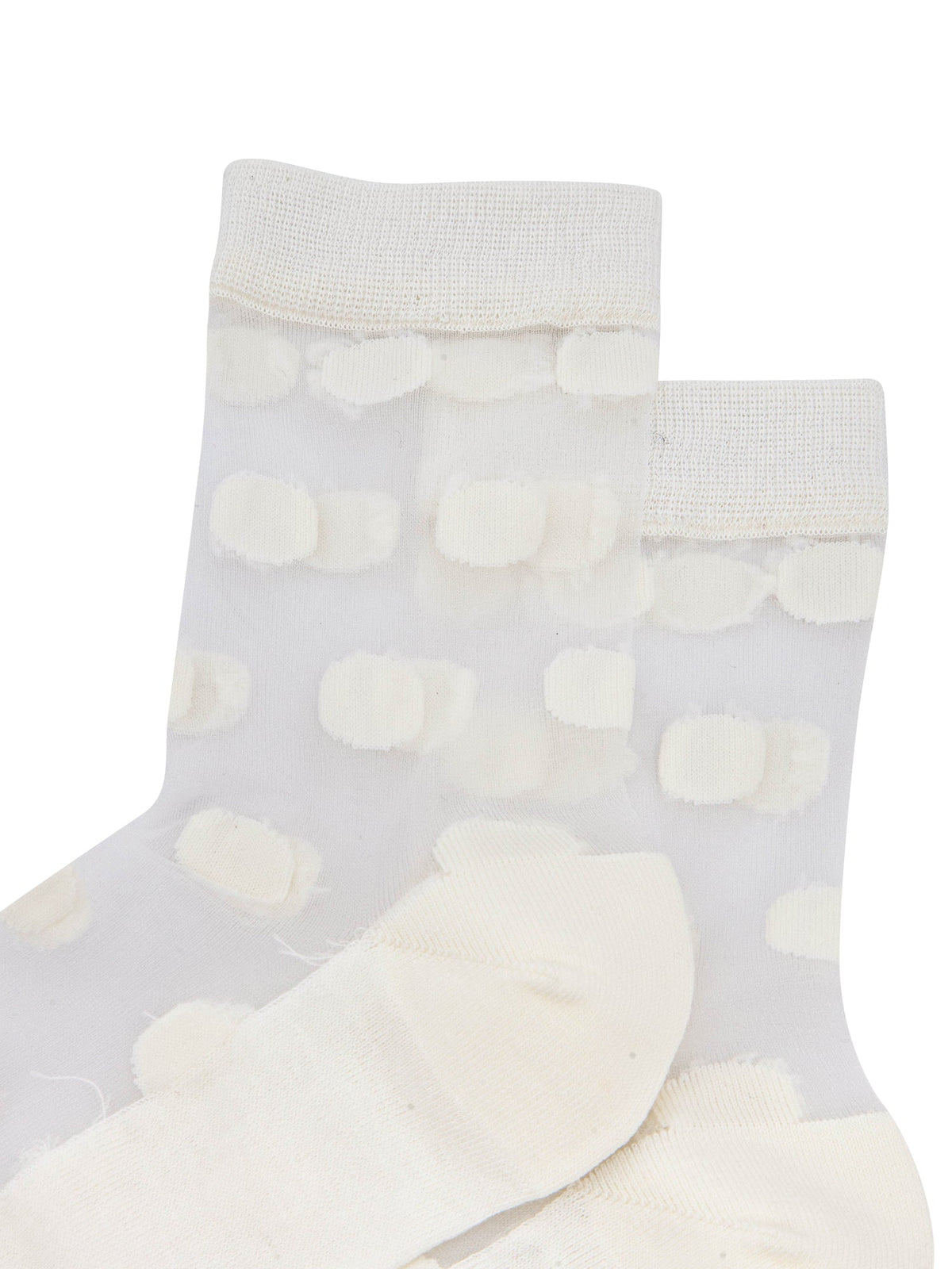 Polka-Dot-Sheer-Socks-in-Cream-Close-Up