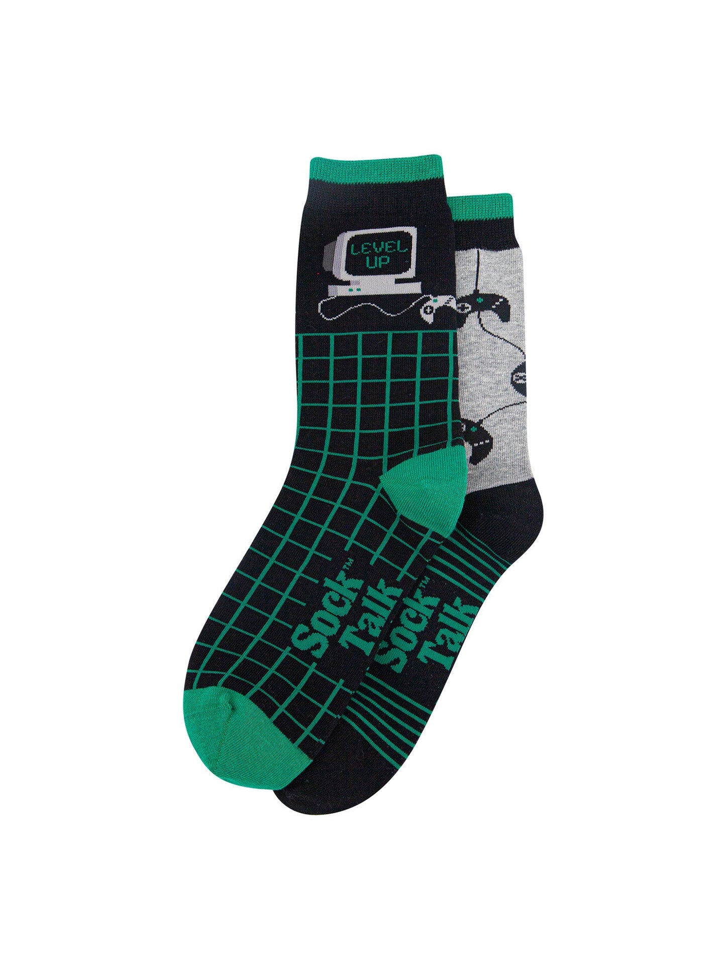 Gaming-Combed-Cotton-Odd-Socks-Lying-Flat