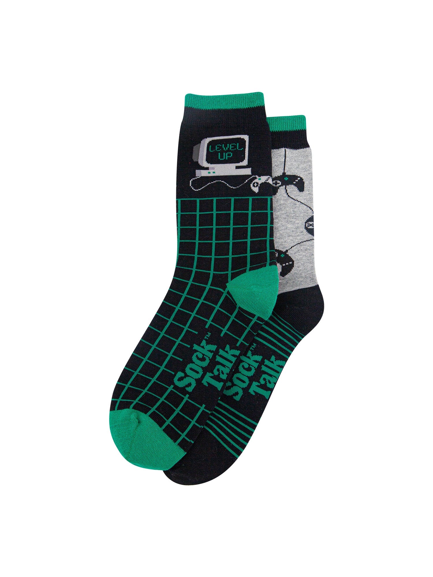 Gaming-Combed-Cotton-Odd-Socks-Lying-Flat