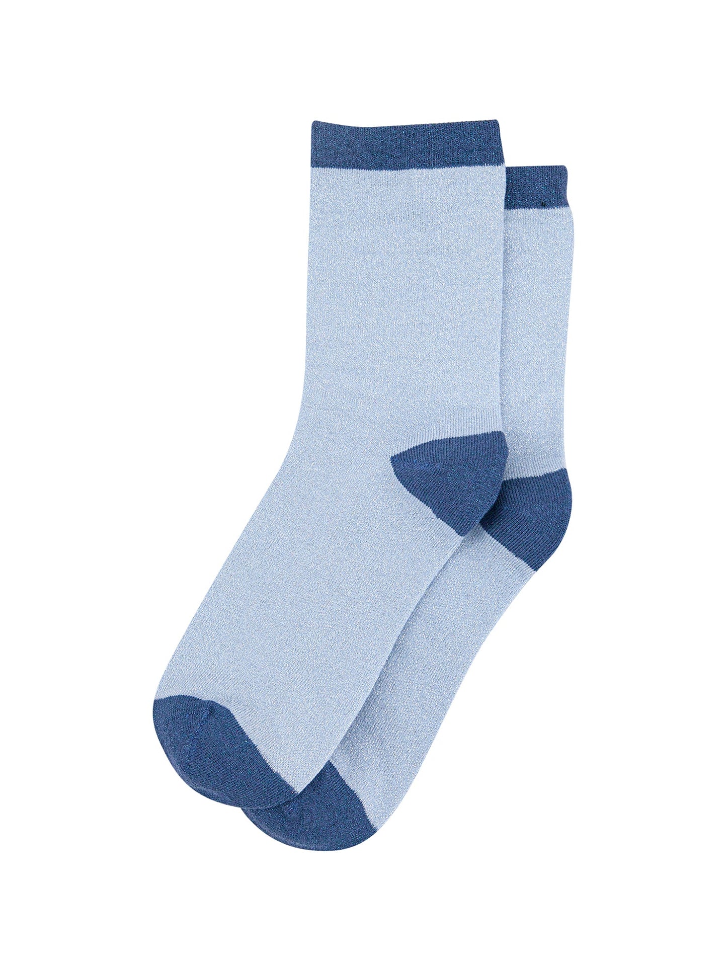 Plain-Combed-Cotton-Glitter-Socks-in-Blue-flat-lay