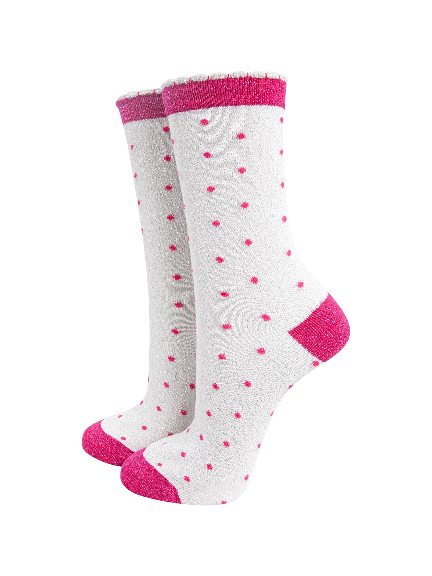 Small-Spots-Combed-Cotton-Glitter-Socks-in-Cream-mannequin