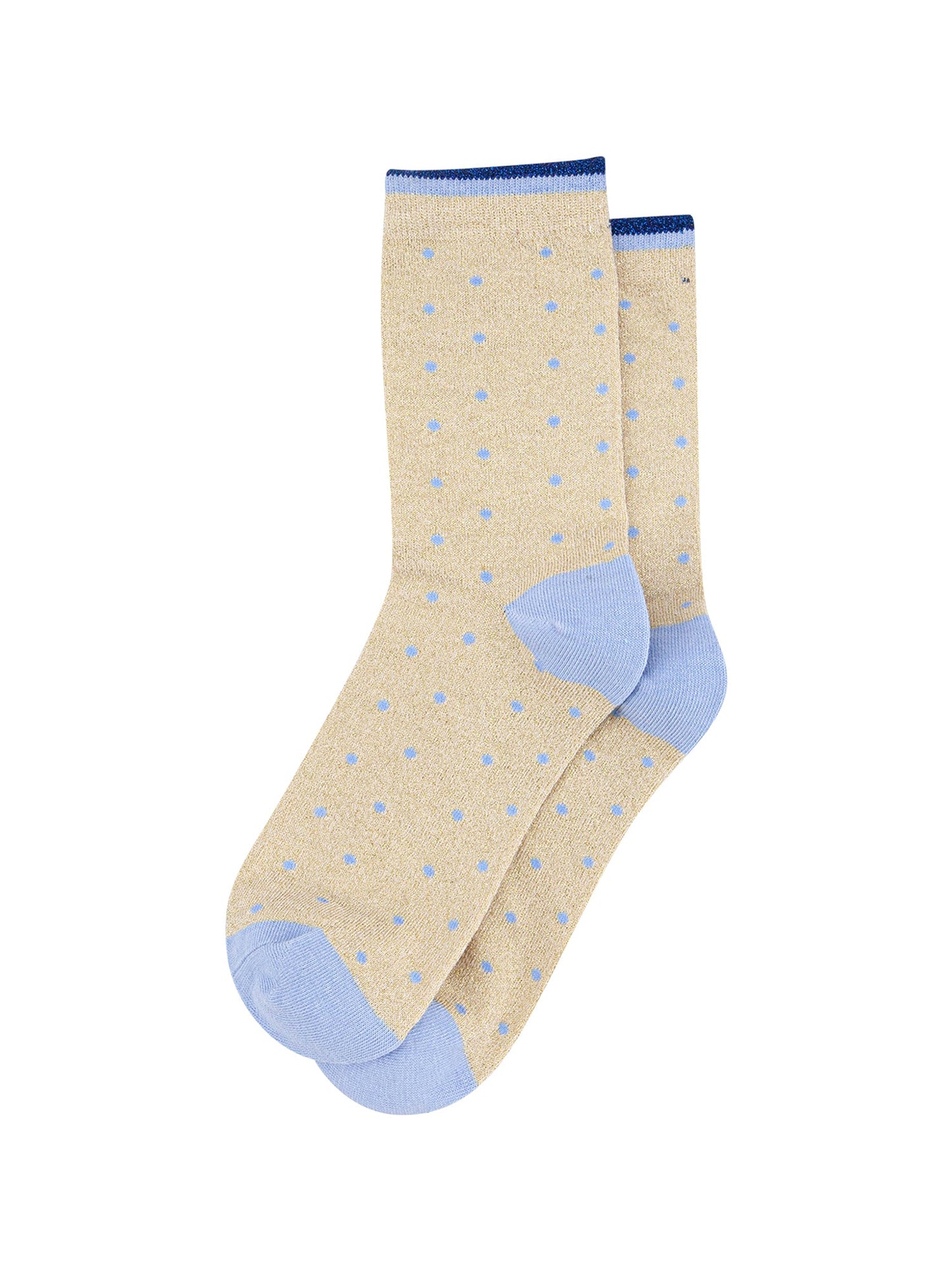 Small-Spots-Combed-Cotton-Glitter-Socks-in-Cream-flat-lay