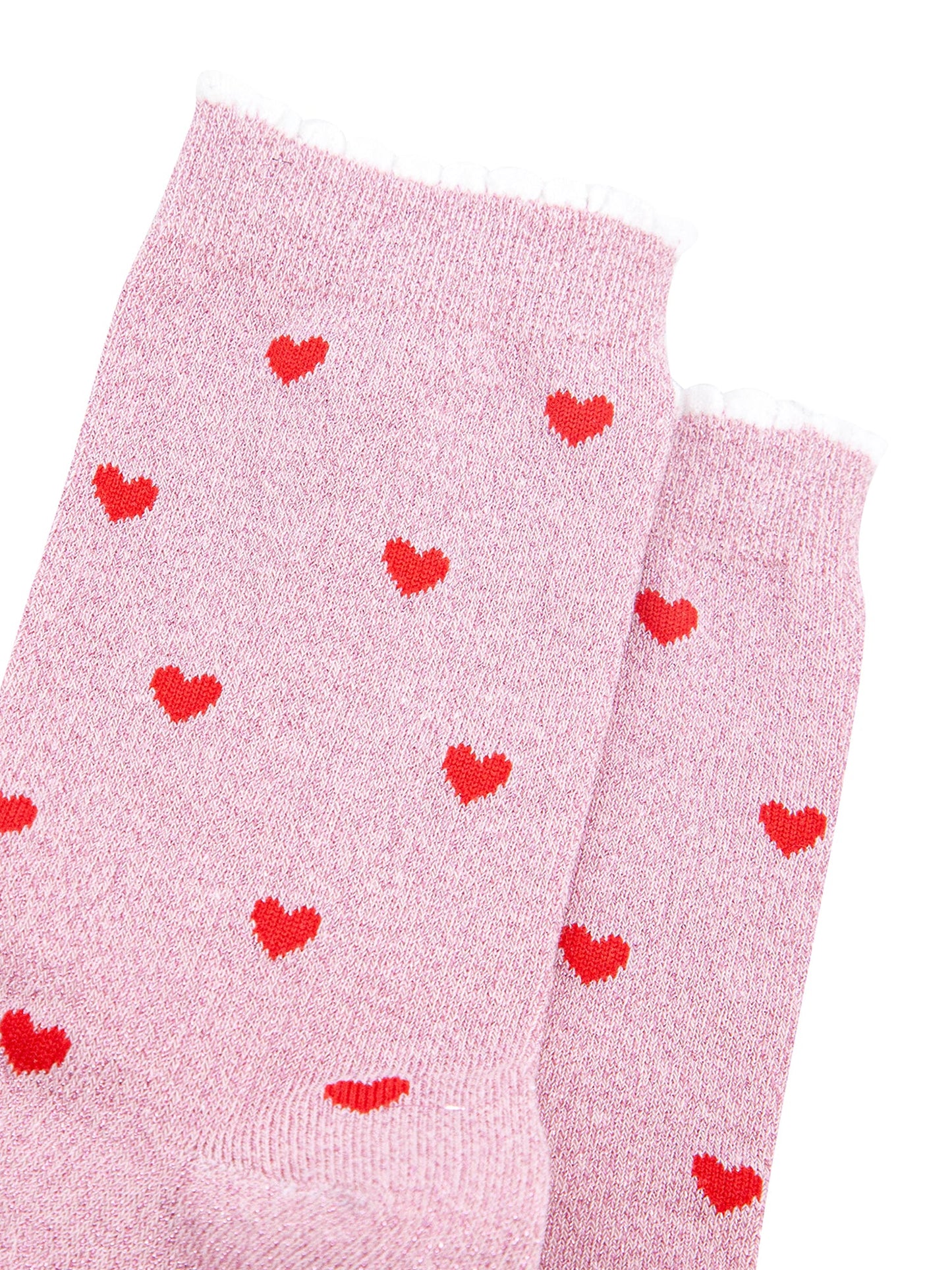 Love-Hearts-Combed-Cotton-Glitter-Socks-in-Light-Pink-close-up