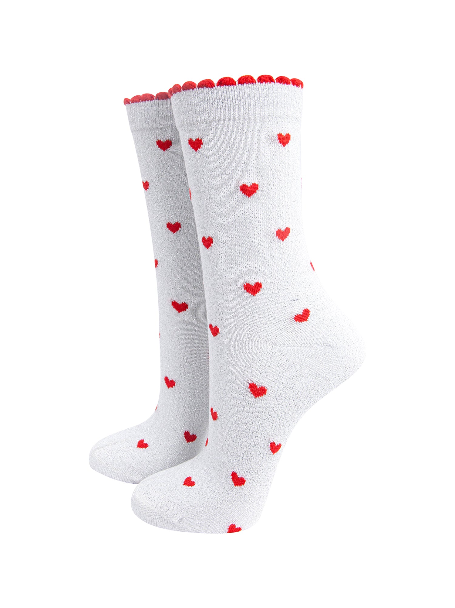 Love-Hearts-Combed-Cotton-Glitter-Socks-in-White-Red