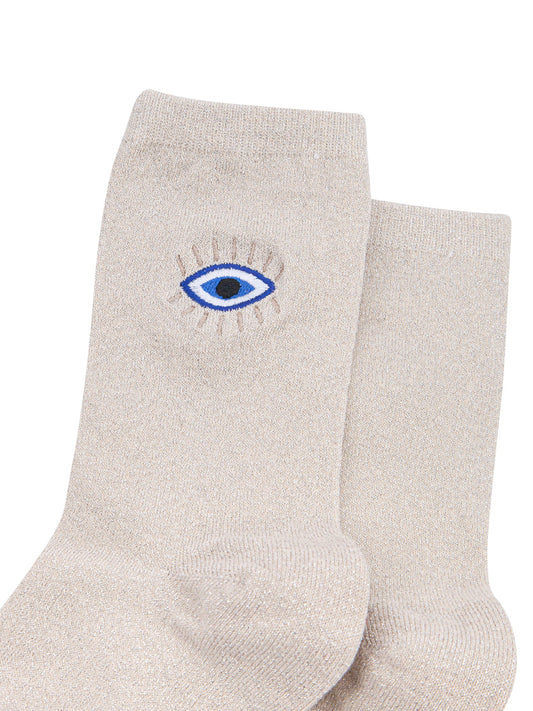 Nazar-Combed-Cotton-Glitter-Embroidered-Socks-in-Cream-Close-Up