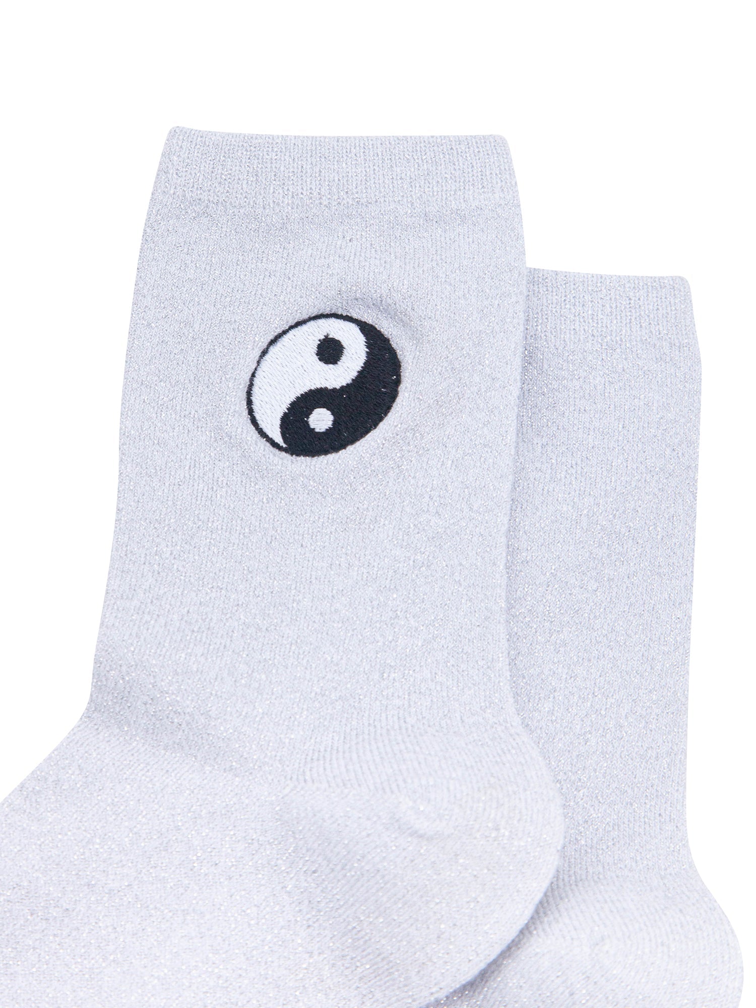 Yin-Yang-Combed-Cotton-Glitter-Embroidered-Socks-in-White-Close-Up