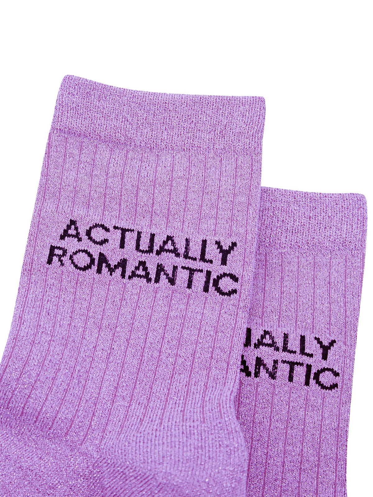 Actually-Romantic-Combed-Cotton-Glitter-Socks-in-Lilac