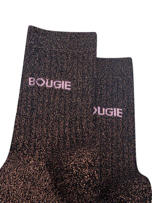 Bougie-Combed-Cotton-Glitter-Socks-in-Black/Brown-Close-Up