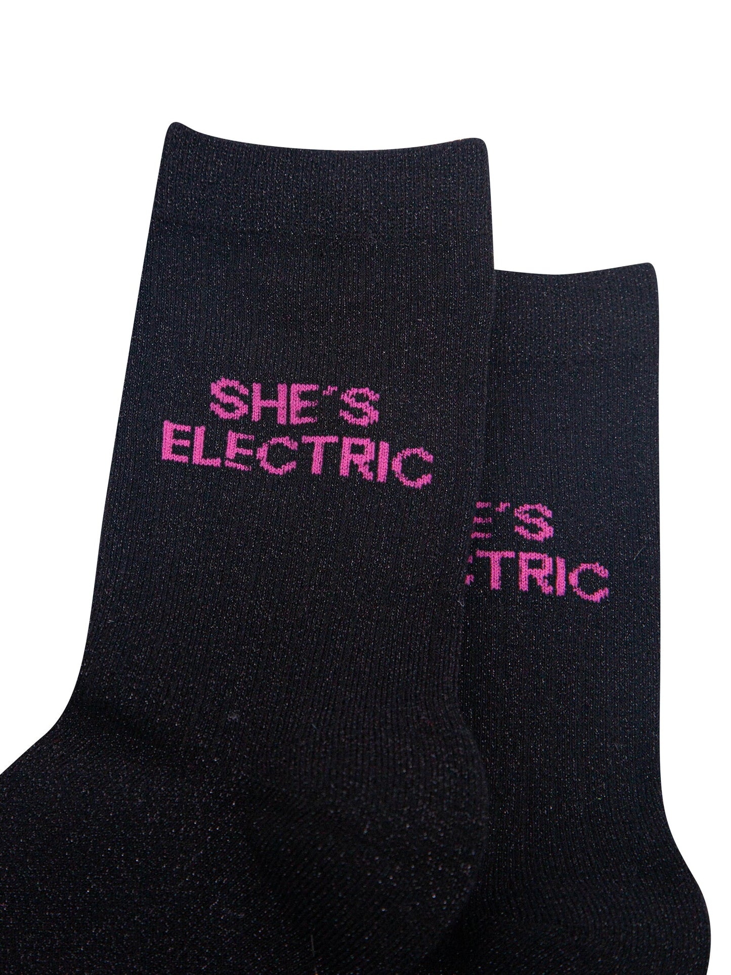 She's-Electric-Combed-Cotton-Glitter-Socks-in-Black-Close-Up