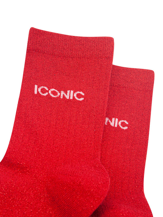 Iconic-Combed-Cotton-Glitter-Socks-in-Red-Close-Up