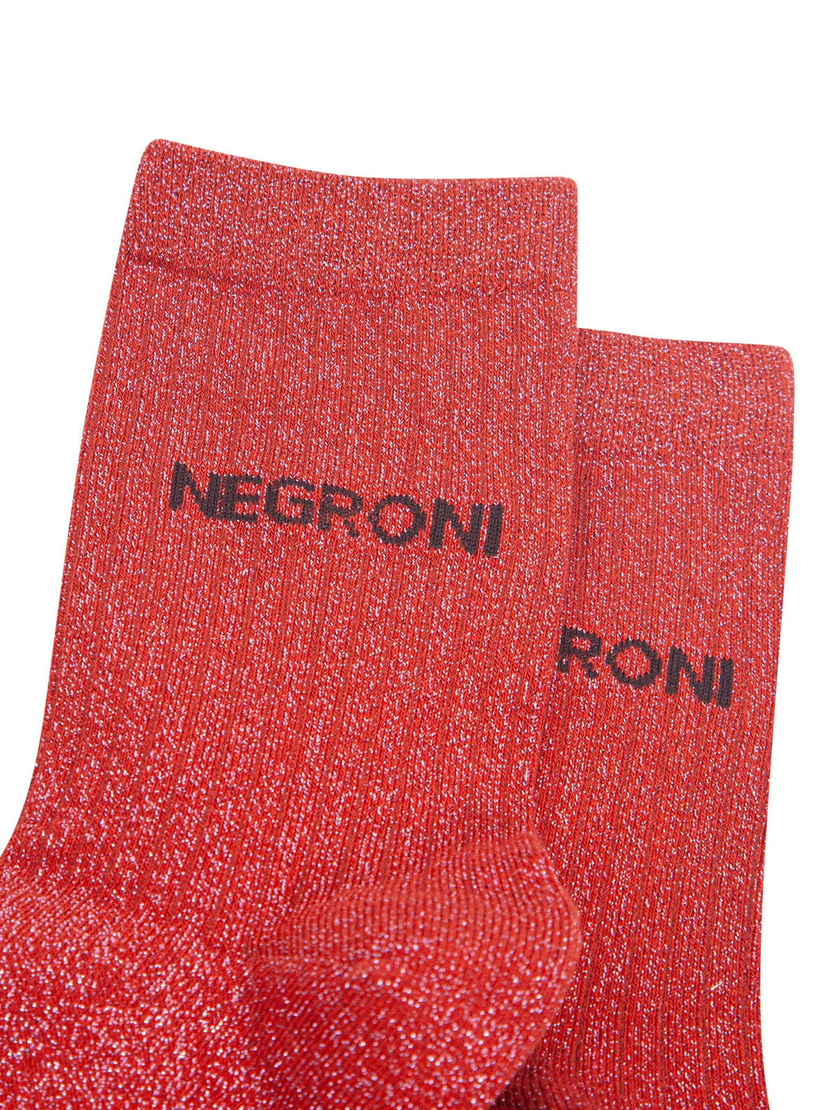 Negroni-Combed-Cotton-Glitter-Socks-in-Burnt-Orange-Close-Up