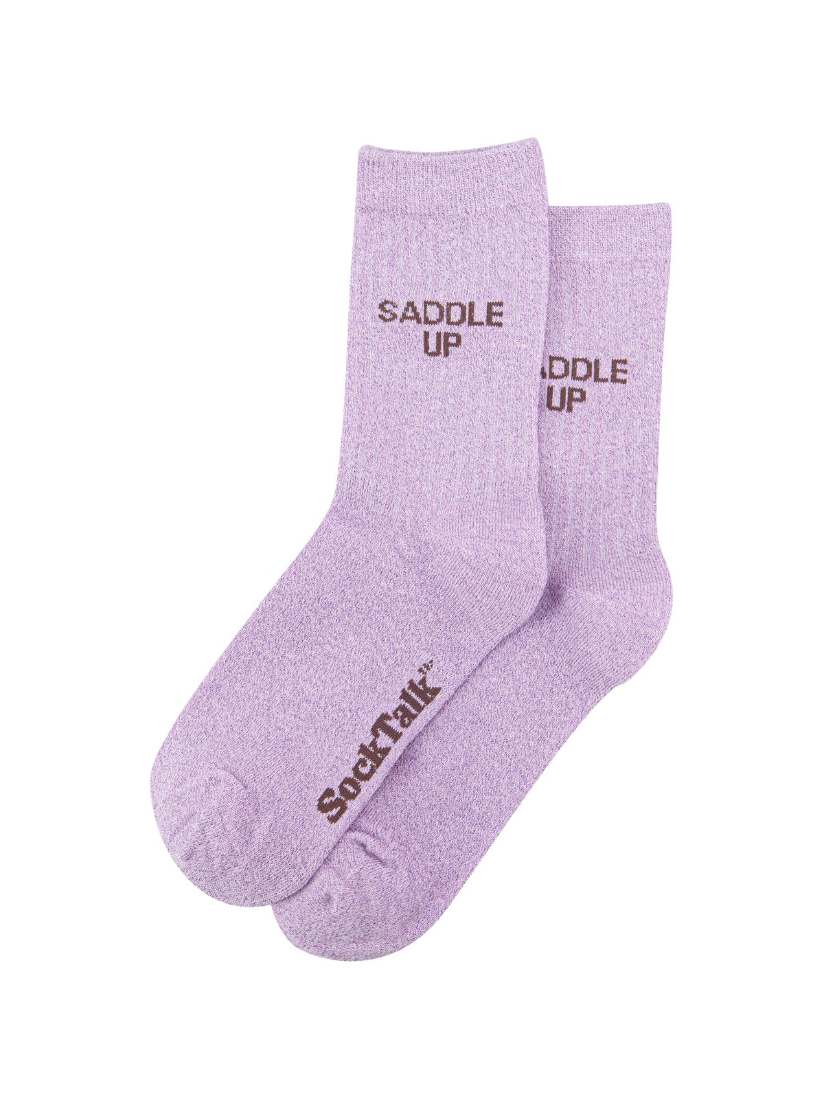 Saddle-Up-Combed-Cotton-Glitter-Socks-in-Lilac-Laid-Flat