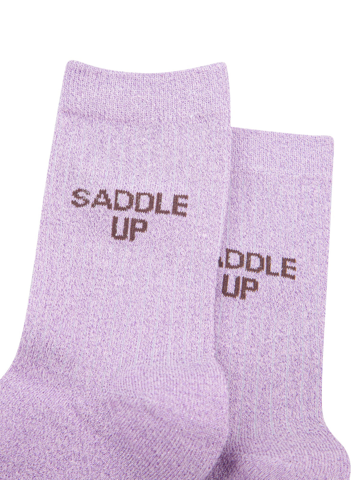 Saddle-Up-Combed-Cotton-Glitter-Socks-in-Lilac-Close-Up