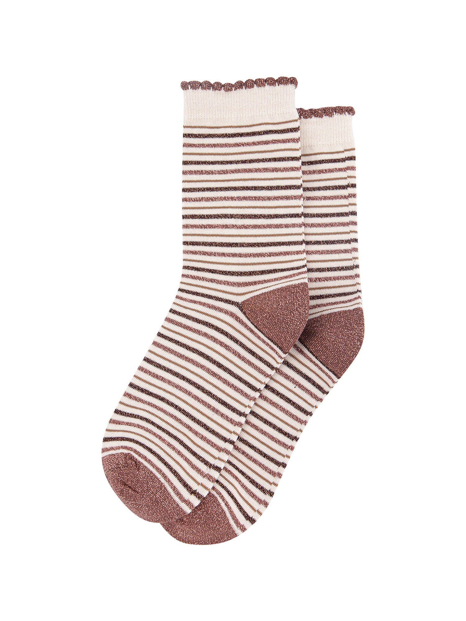 Stripes-Combed-Cotton-Glitter-Socks-in-Chocolate-flat-lay