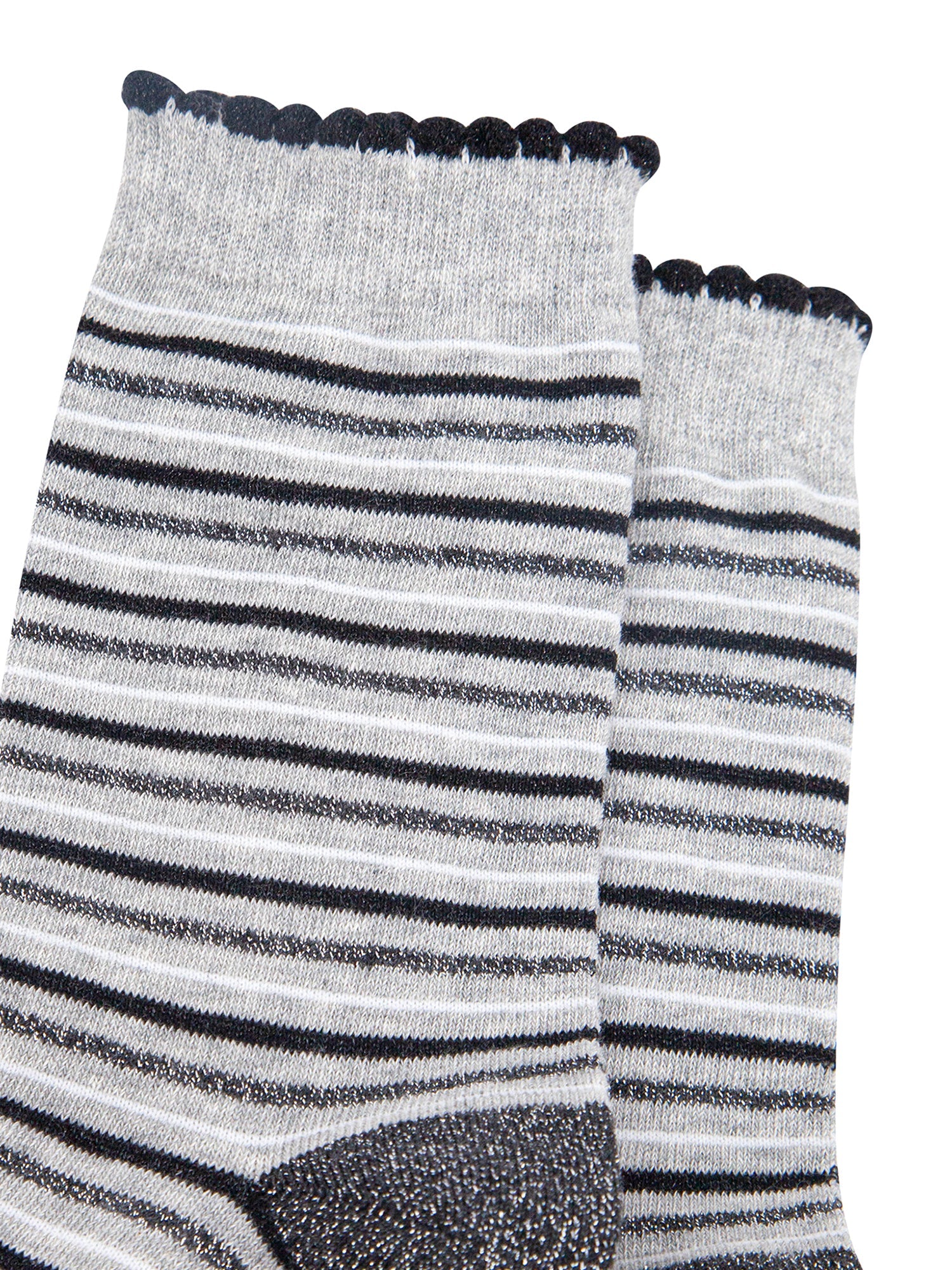 Stripes-Combed-Cotton-Glitter-Socks-in-Grey-Marl-close-up