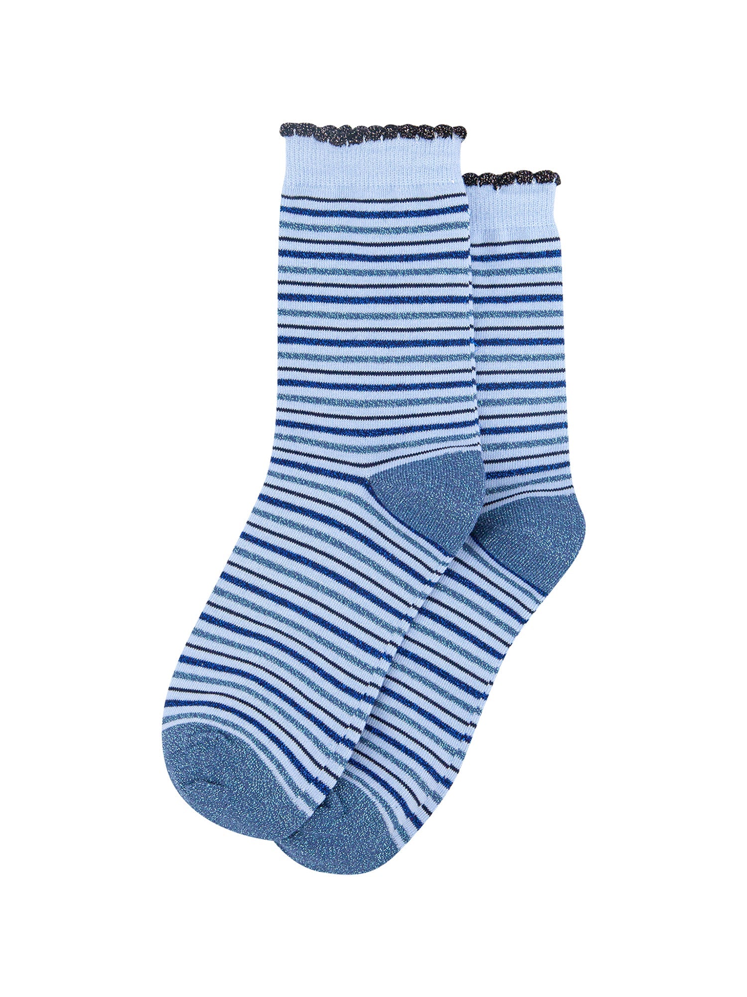 Stripes-Combed-Cotton-Glitter-Socks-in-Light-Blue-flat-lay