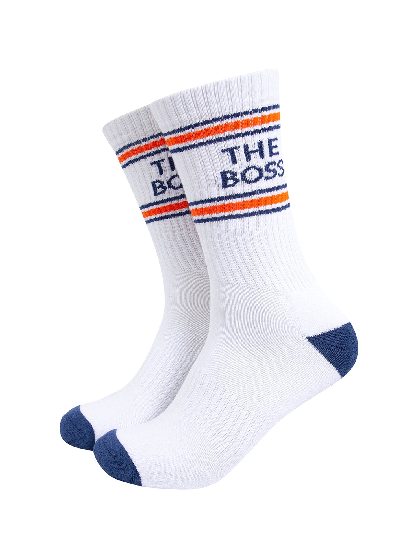The-Boss-Organic-Cotton-Sports-Socks-in-White-Mannequin