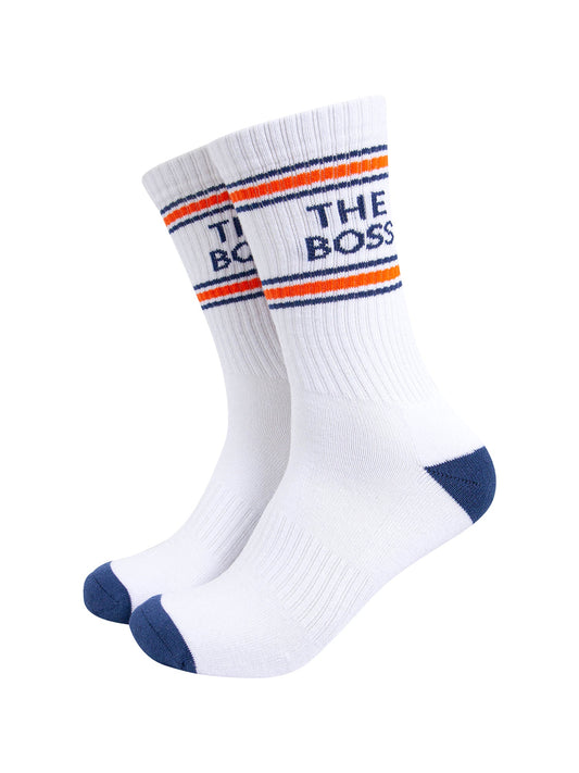 The-Boss-Organic-Cotton-Sports-Socks-in-White-Mannequin