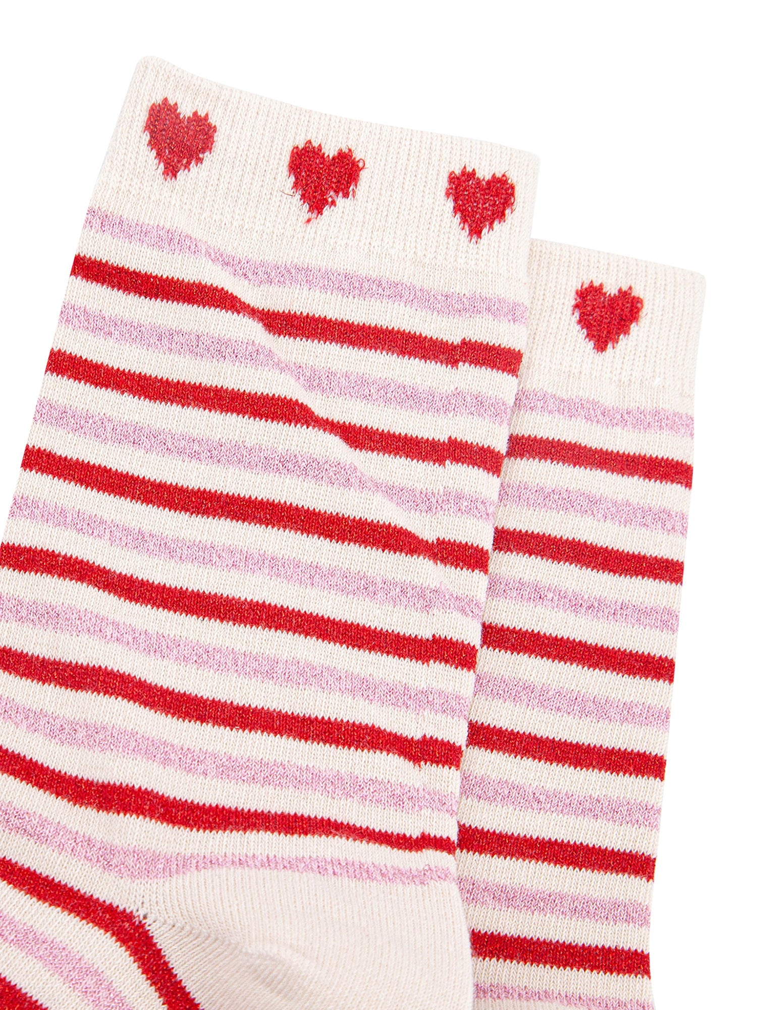 Vibe-Combed-Cotton-Glitter-Socks-in-Green-close-up