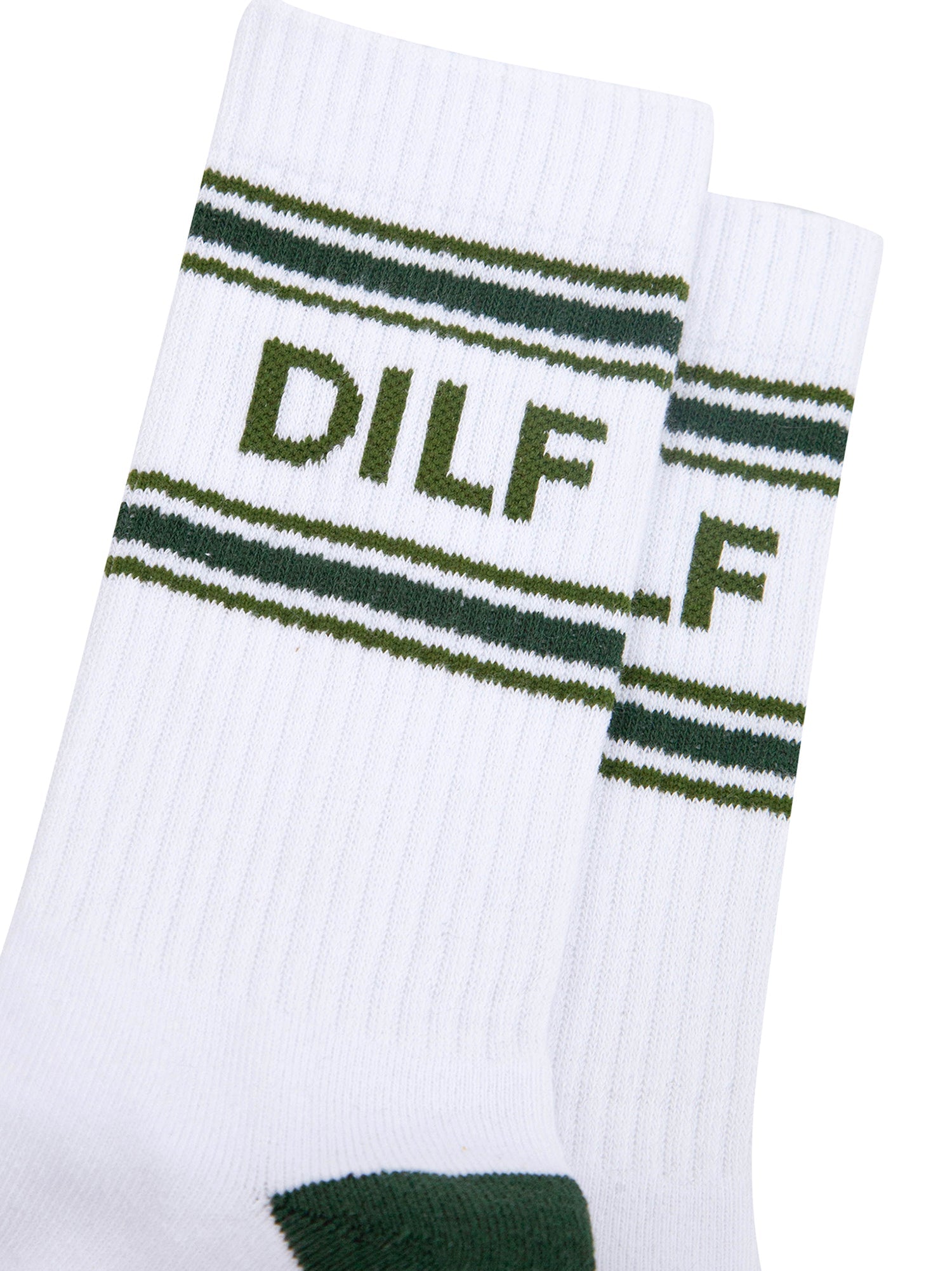 DILF-Organic-Cotton-Sports-Socks-in-White-Closeup