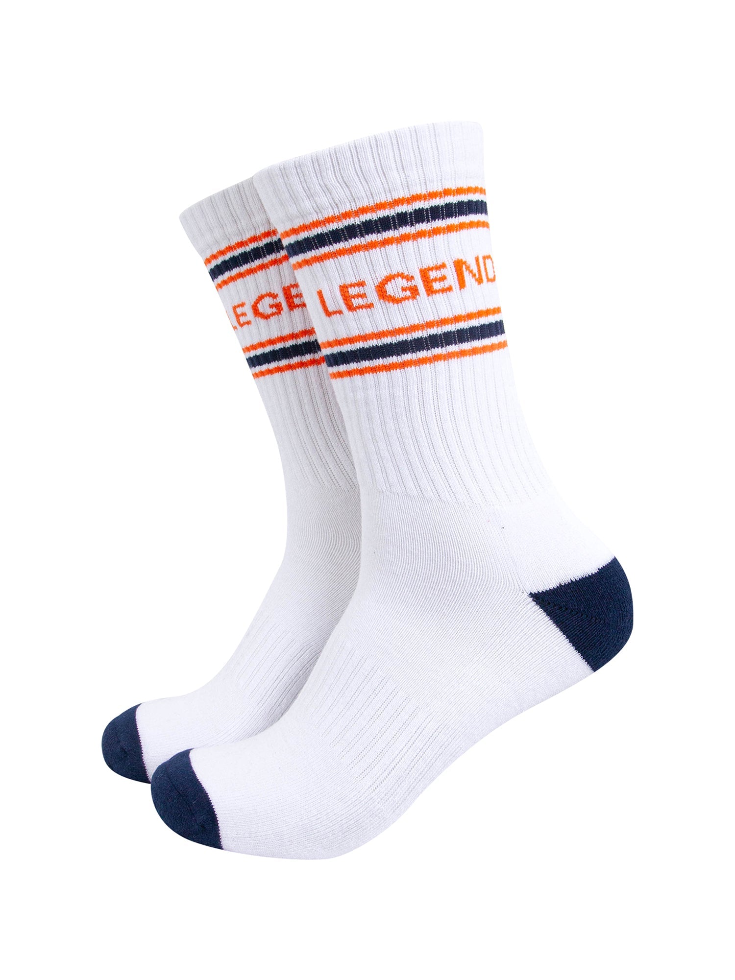 Legend-Organic-Cotton-Sports-Socks-in-White-Mannequin