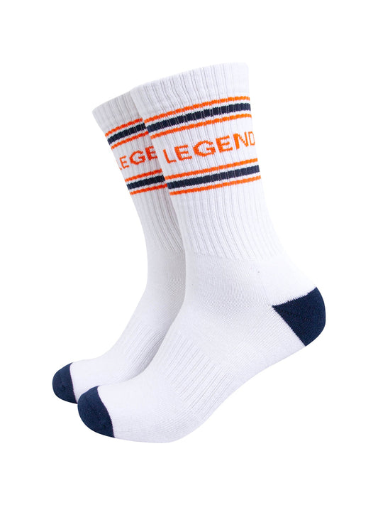 Legend-Organic-Cotton-Sports-Socks-in-White-Mannequin