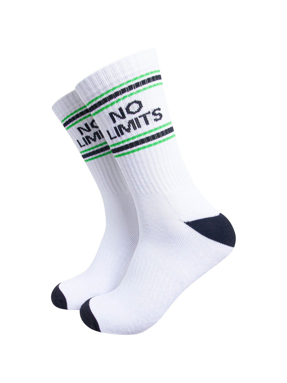 No-Limits-Organic-Cotton-Sports-Socks-in-White/Black