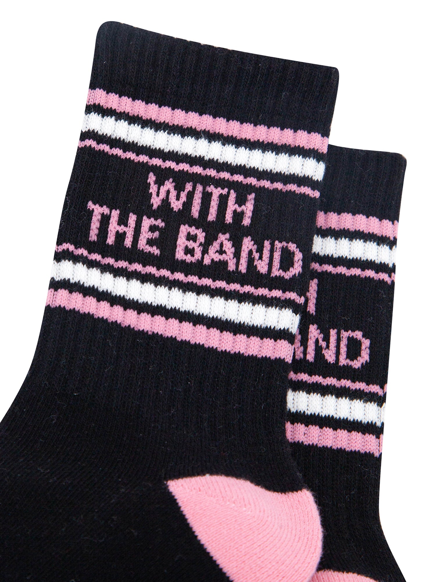 With-The-Band-Organic-Cotton-Sports-Socks-in-Black-close-up
