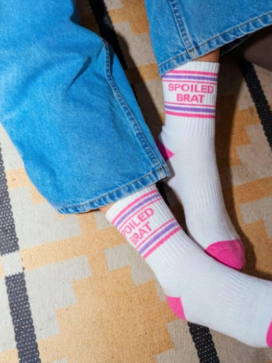 Spoiled-brat-white-sports-sock