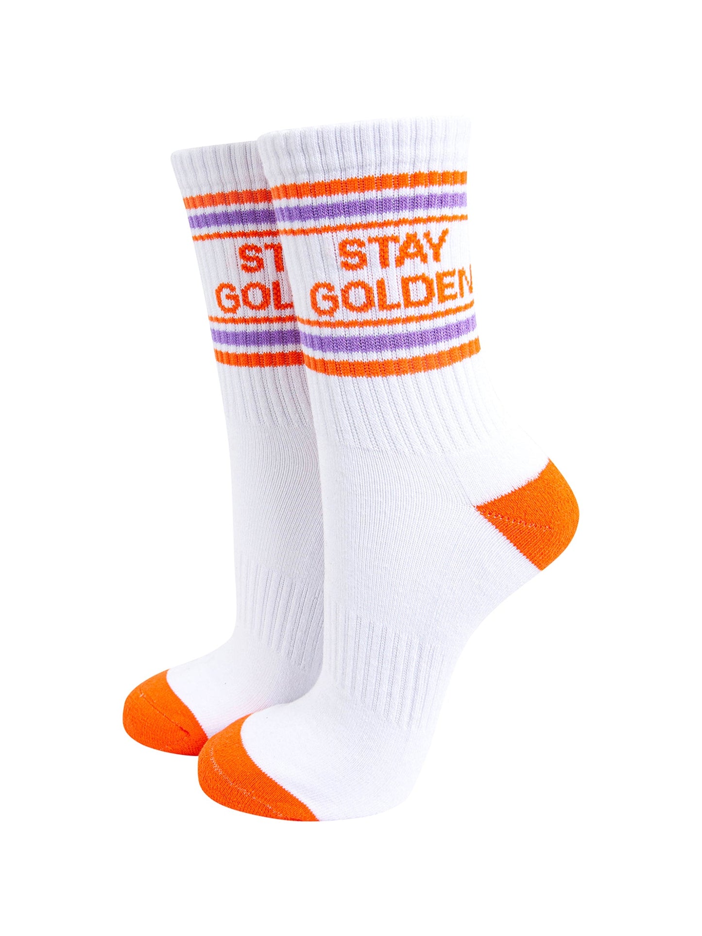 Stay-Golden-Organic-Cotton-Sports-Socks-in-White-mannequin