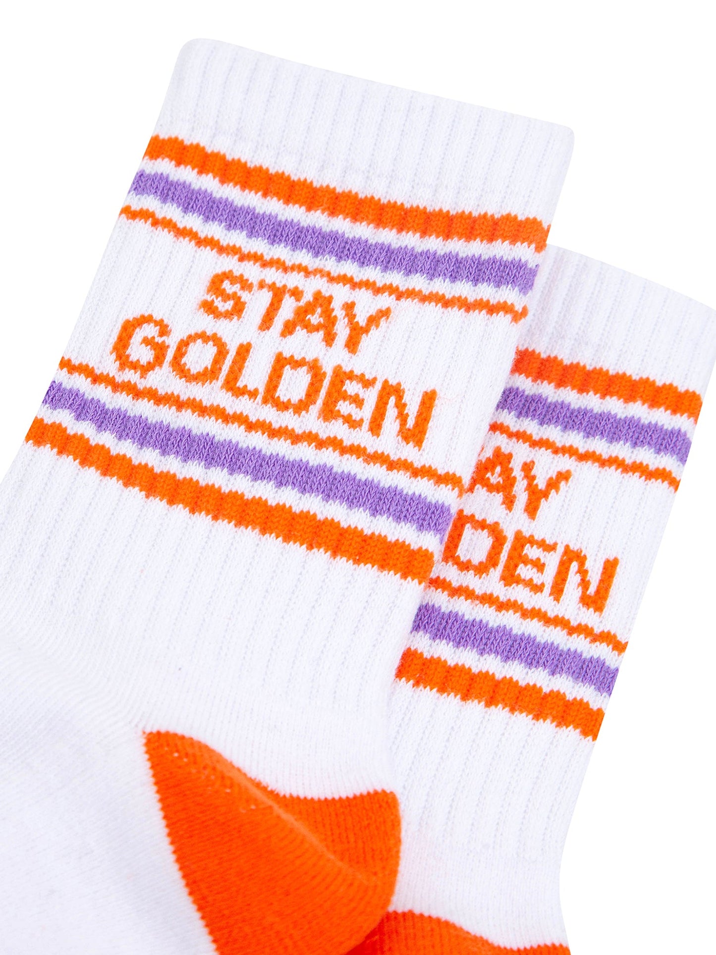 Stay-Golden-Organic-Cotton-Sports-Socks-in-White-close-up