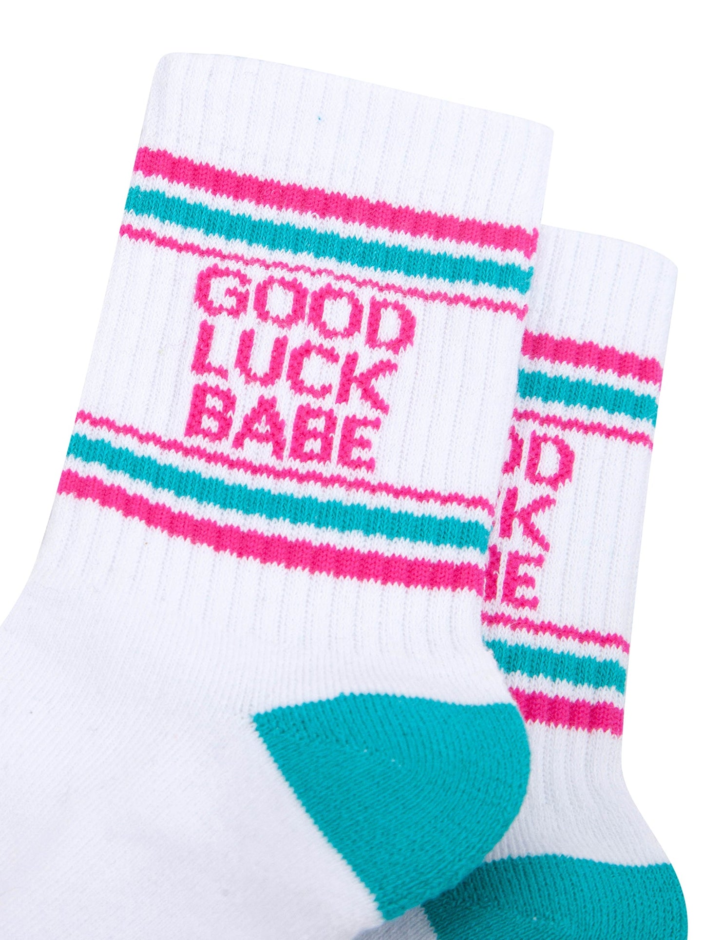 Good-Luck-Organic-Cotton-Sports-Socks-in-White-Closeup