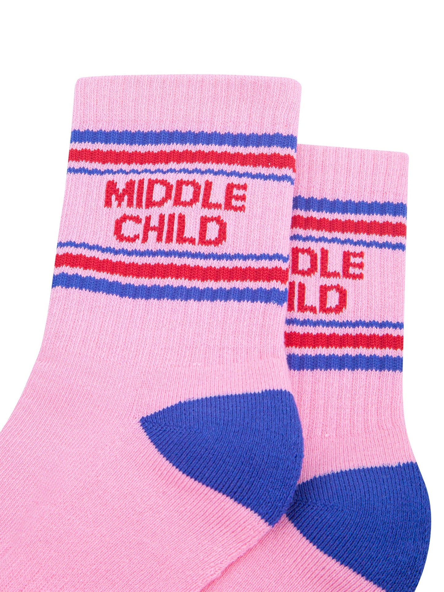 Middle-Child-Organic-Cotton-Sports-Socks-in-Pink/Royal-Blue-Close-Up