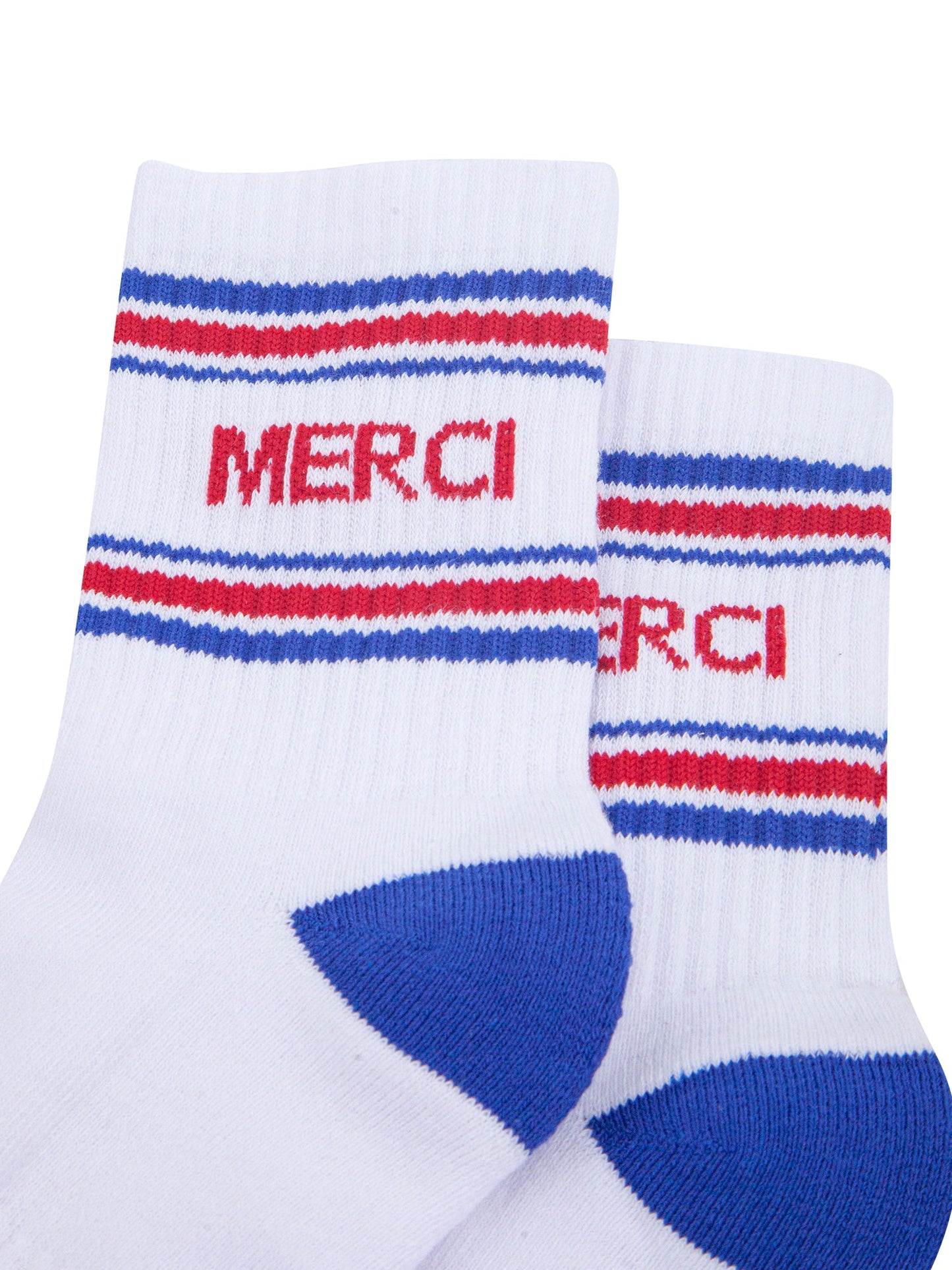 Merci-Organic-Cotton-Sports-Socks-in-White/Blue-Close-Up