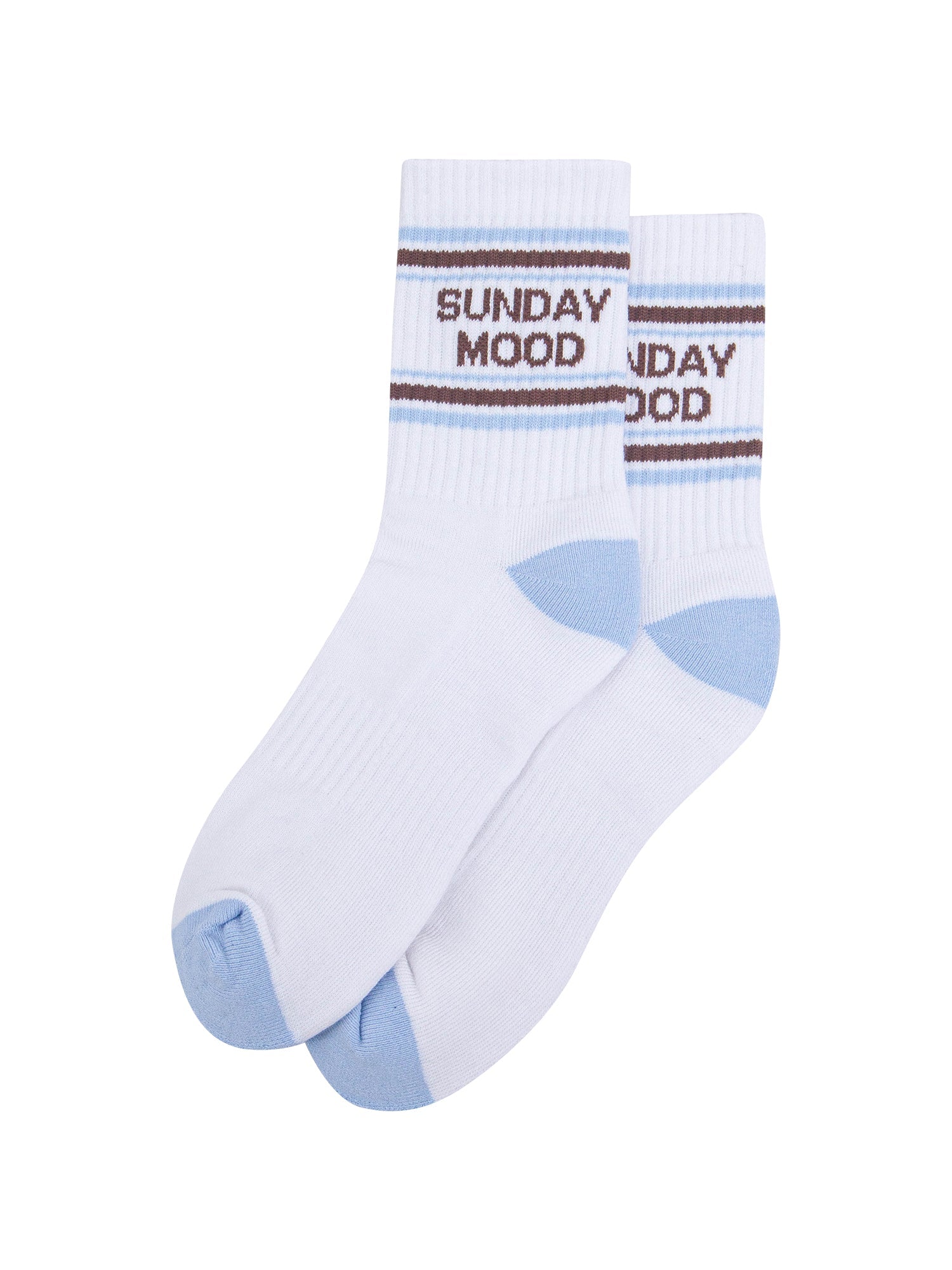 Sunday-Mood-Organic-Cotton-Sports-Socks-in-White/Icy-Blue-Laid-Flat